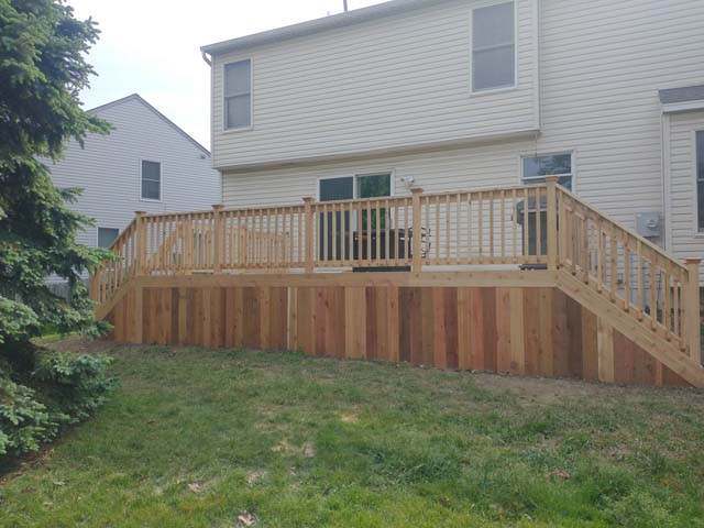 Wood deck design 19